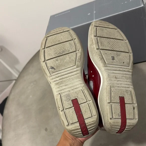 Prada Women’s America’s Cup Sneakers- Vintage 2000s - Picture 6 of 7